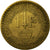 Coin, Monaco, Louis II, Franc, 1924, Poissy, EF(40-45), Aluminum-Bronze, KM:111