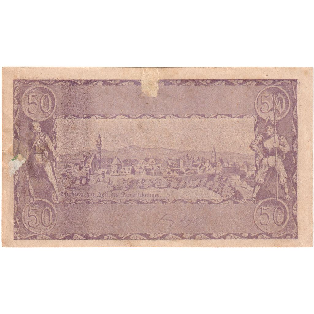 Österreich, Eferding, 50 Heller, S