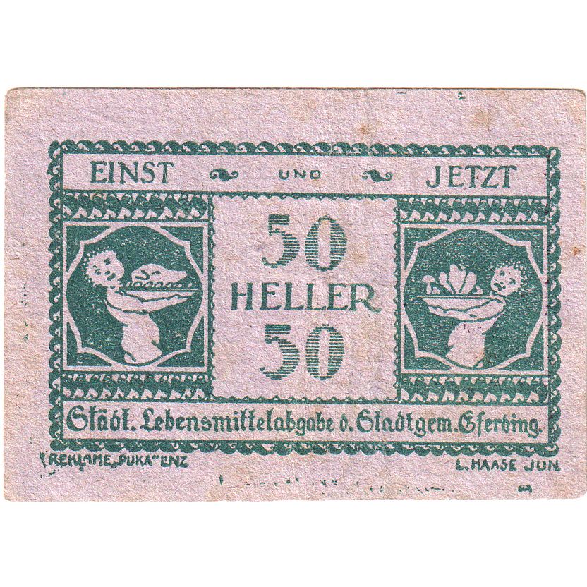 Österreich, Eferding, 50 Heller, 1920-06-01, S