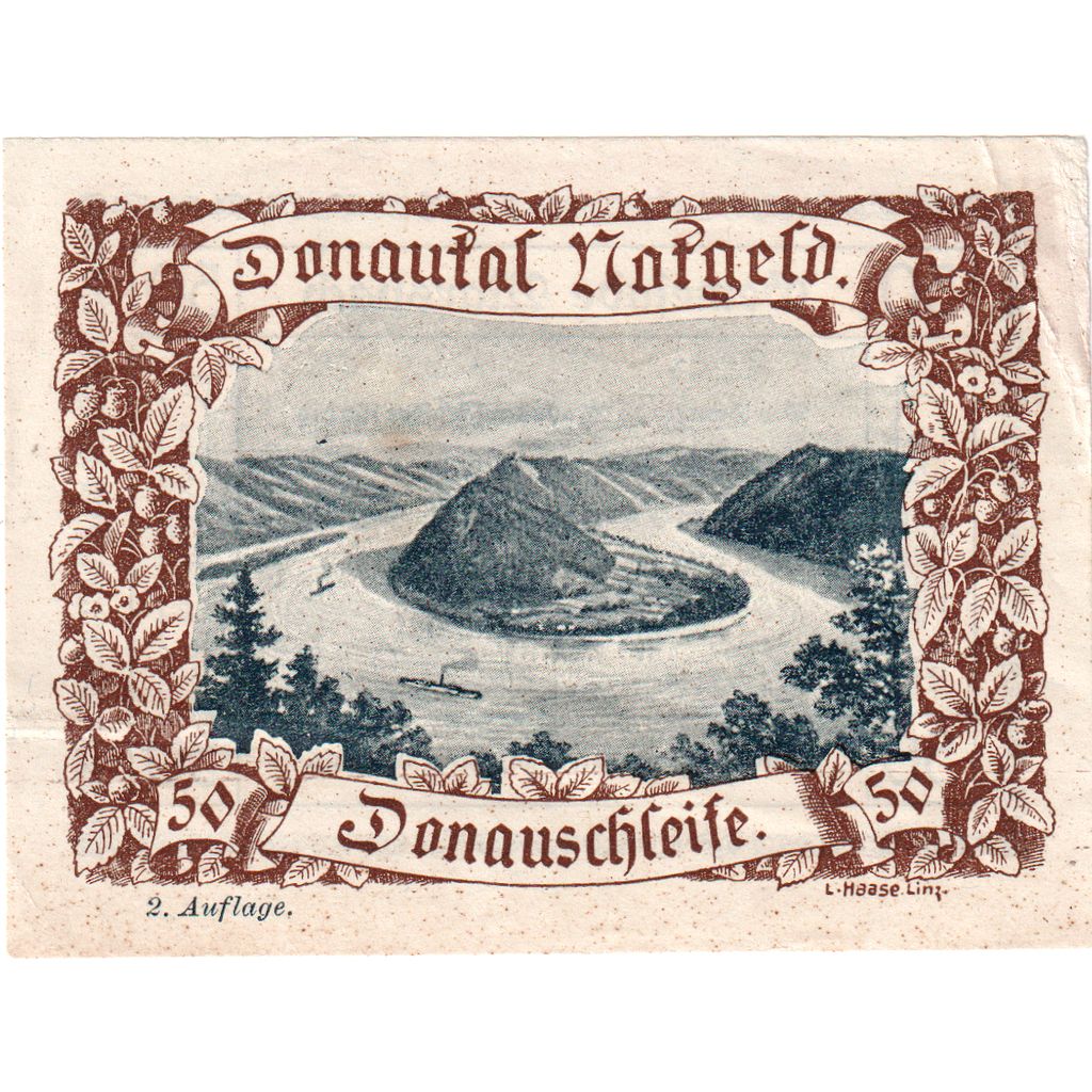 Österreich, Marsbach, 50 Heller, SS+
