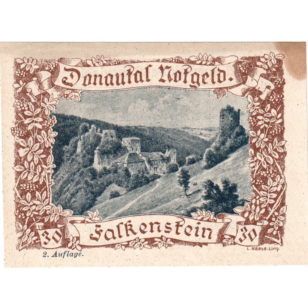 Österreich, Ranariedl, 30 Heller, VZ