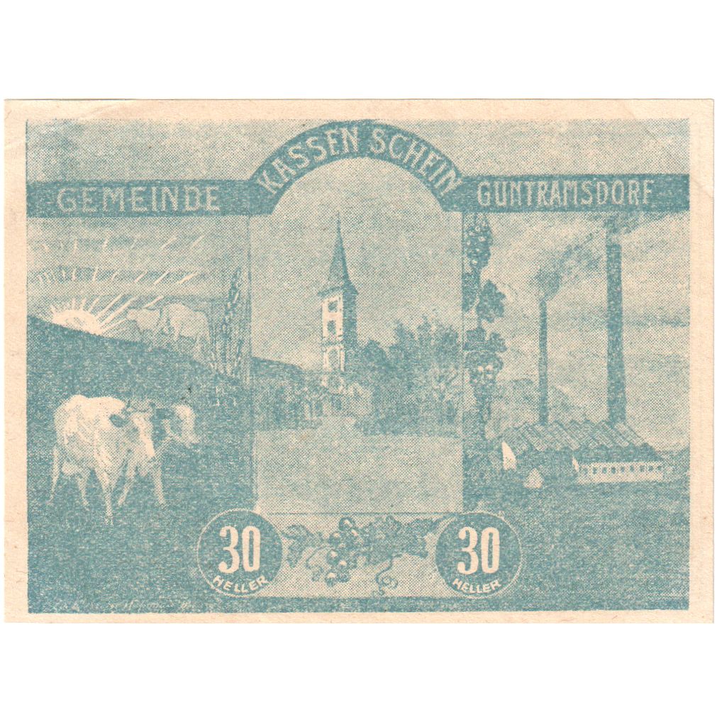 Österreich, Guntramsdorf, 30 Heller, 1920-08-31, VZ+