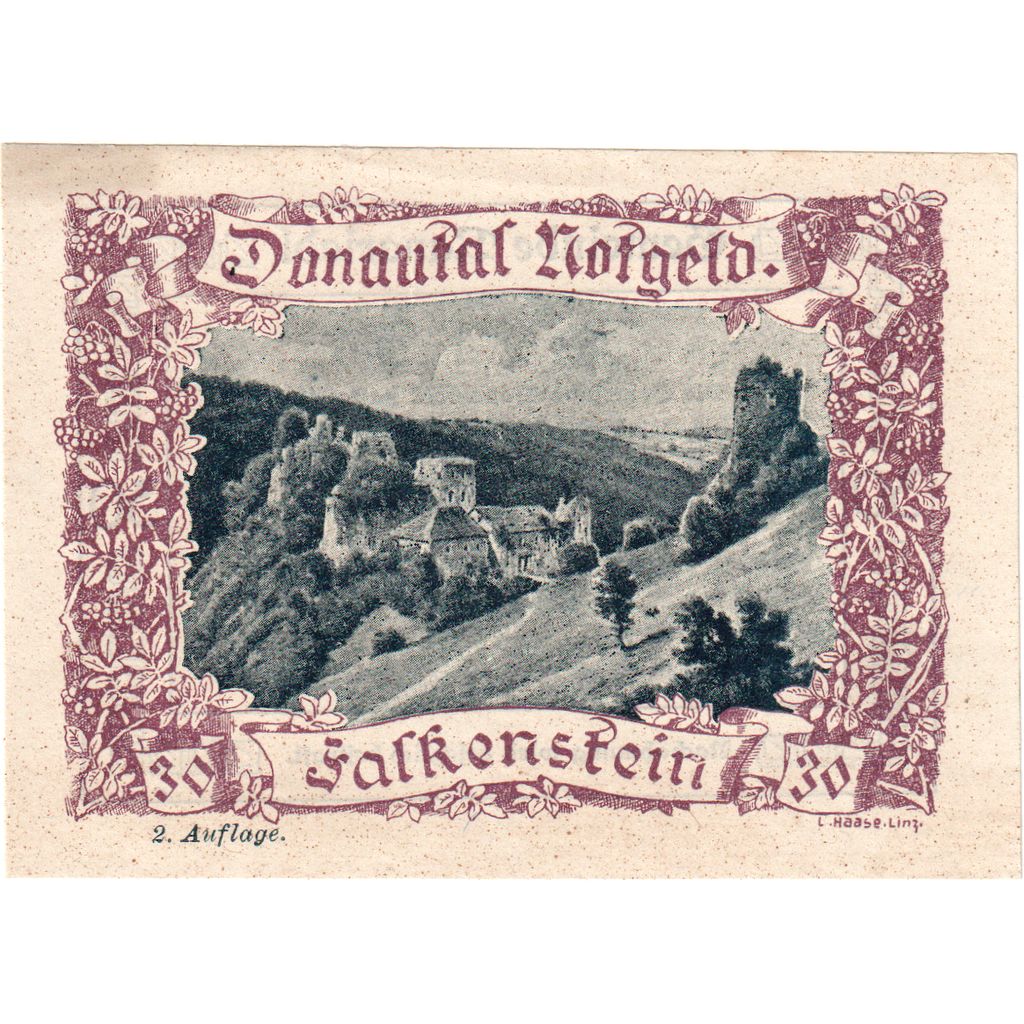 Österreich, Ranariedl, 30 Heller, UNZ-