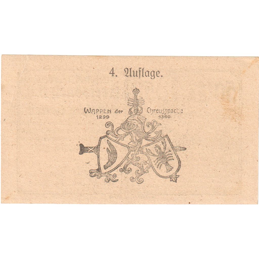 Österreich, Kreisbach, 50 Heller, UNZ-