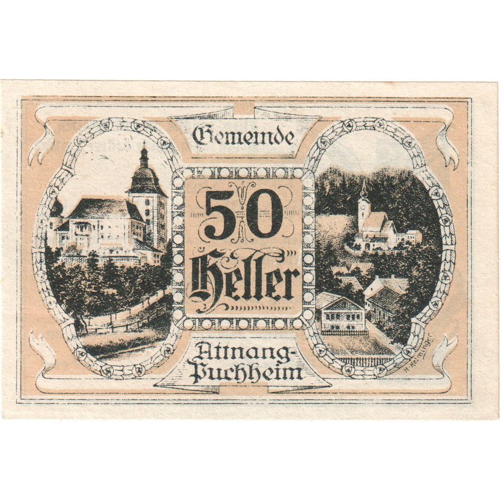 Österreich, Attnang-Puchheim, 50 Heller, 1921-04-30, UNZ-