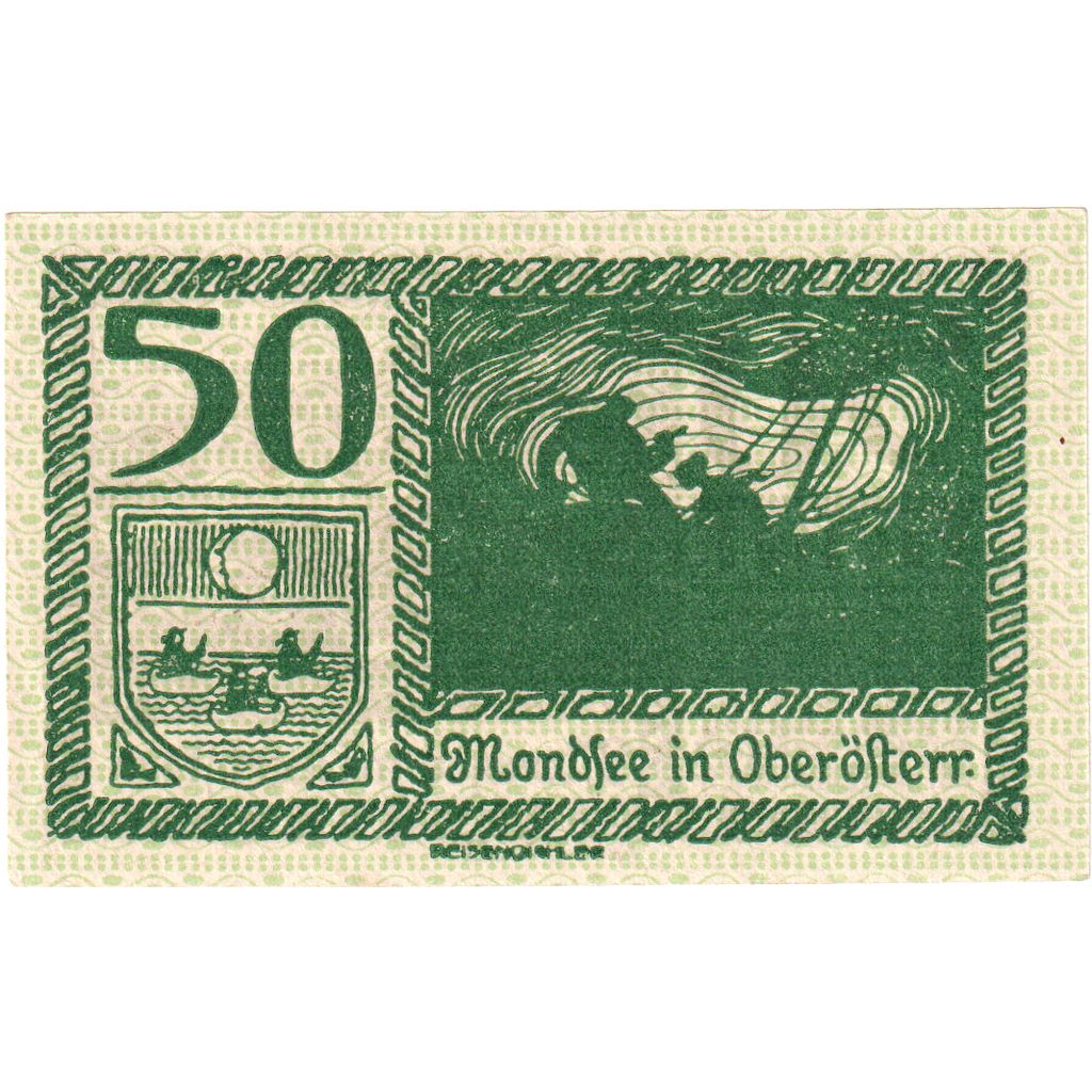 Österreich, Mondsee, 50 Heller, 1920-12-31, UNZ-