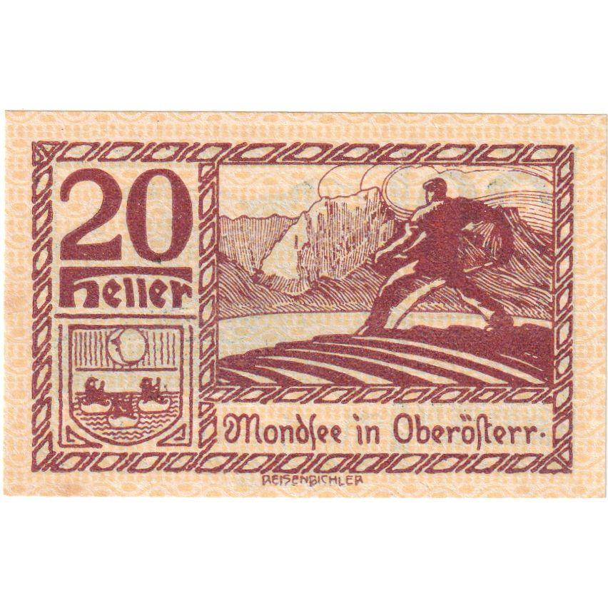 Österreich, Mondsee, 20 Heller, 1920-12-31, UNZ-