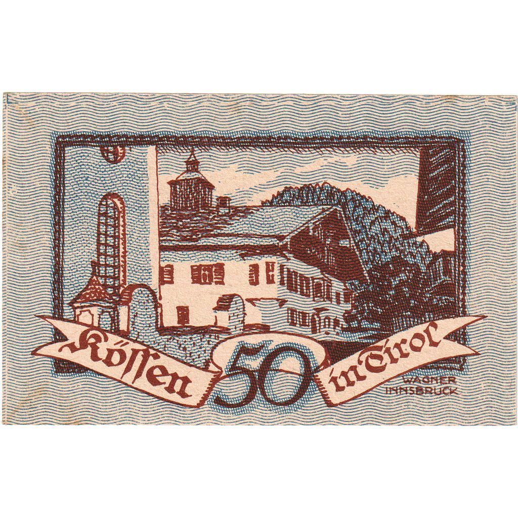 Austria, Kössen, 50 Heller, 1920-12-31, UNC(63)