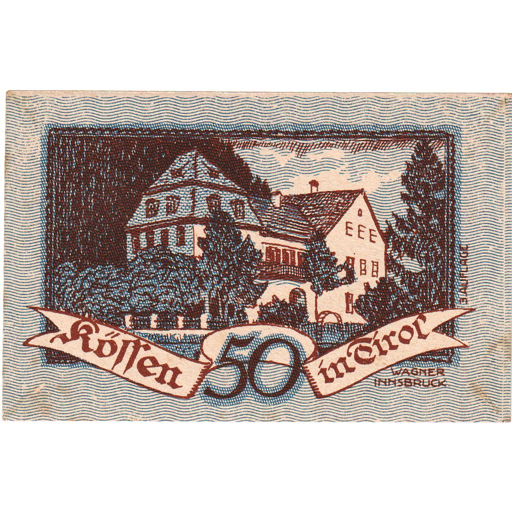 Österreich, Kössen, 50 Heller, 1920-12-31, UNZ-