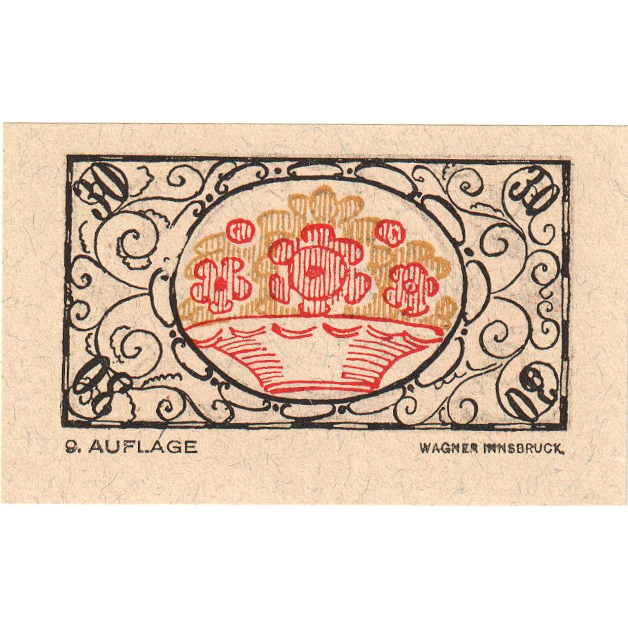 Áustria, Telfs, 30 Heller, 1921-01-31, UNC(63)