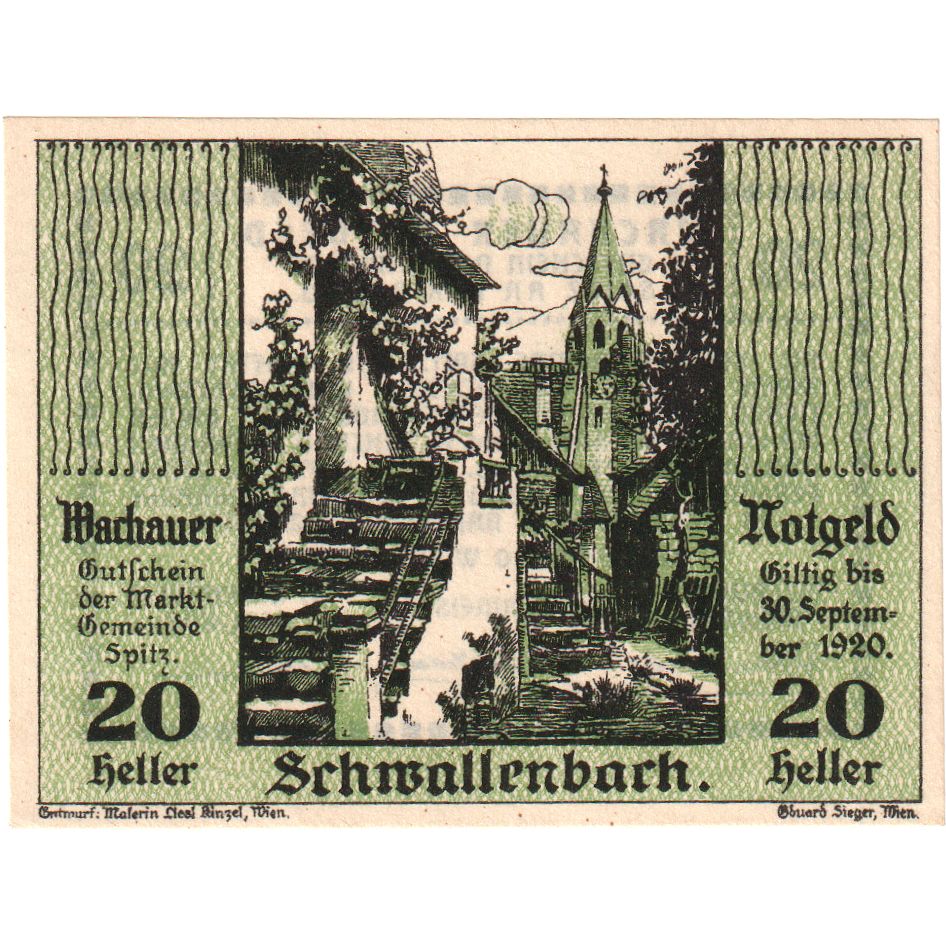 Österreich, Schwallenbach, 20 Heller, 1920-09-30, UNZ-