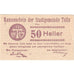 Austria, Tulln, 50 Heller, 1920-09-30, AU(55-58)