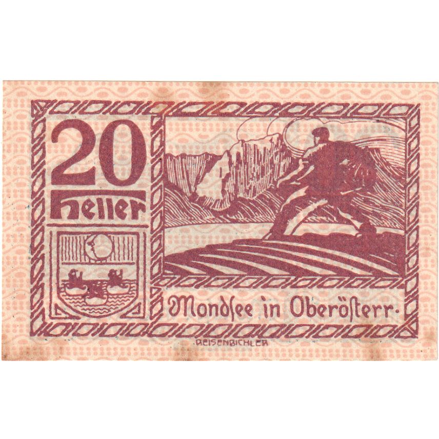 Österreich, Mondsee, 20 Heller, 1920-12-31, UNZ-