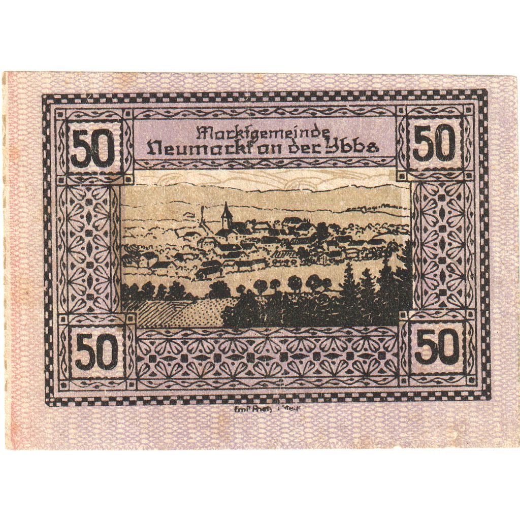 Österreich, Neumarkt an der ybbs, 50 Heller, 1920-12-31, UNZ-