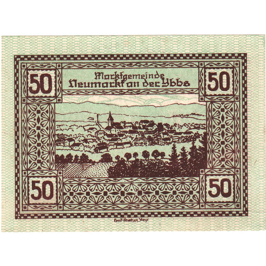 Österreich, Neumarkt an der ybbs, 50 Heller, 1920-12-31, UNZ-