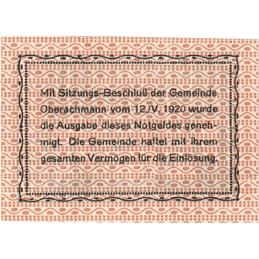 Österreich, Oberachmann, 10 Heller, 1921-06-30, UNZ-