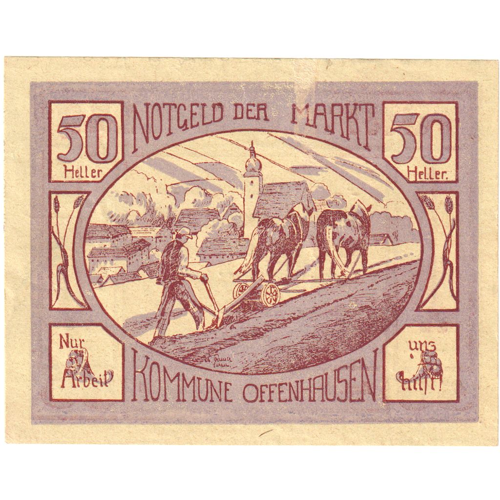 Österreich, Offenhausen, 50 Heller, 1921-01-01, UNZ-
