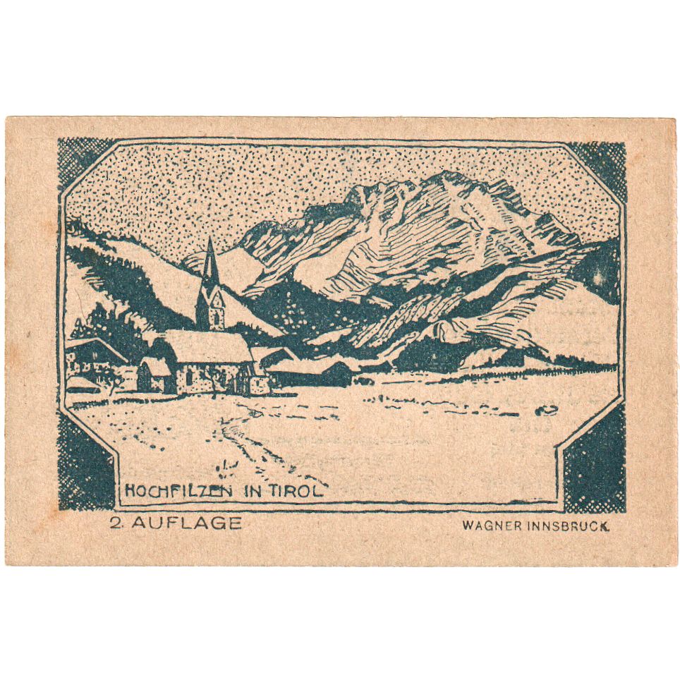 Österreich, Hochfilzen, 75 Heller, 1920-12-31, UNZ-