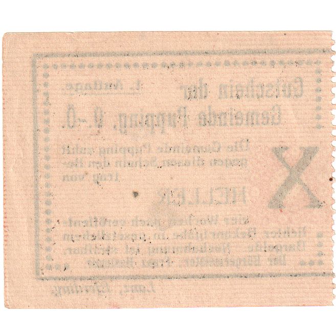 Austria, Pupping, 10 Heller, AU(55-58)