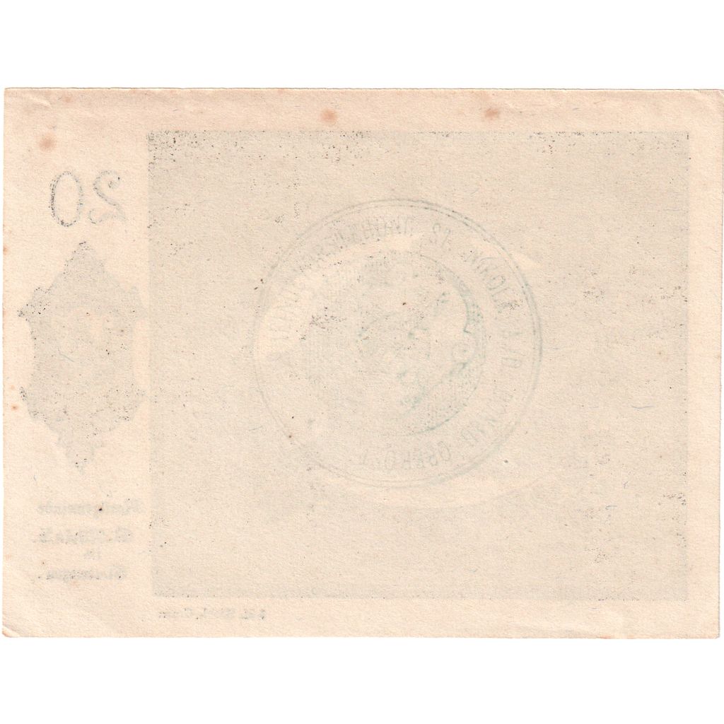 Oostenrijk, St Nikola, 20 Heller, 1920-12-31, SUP