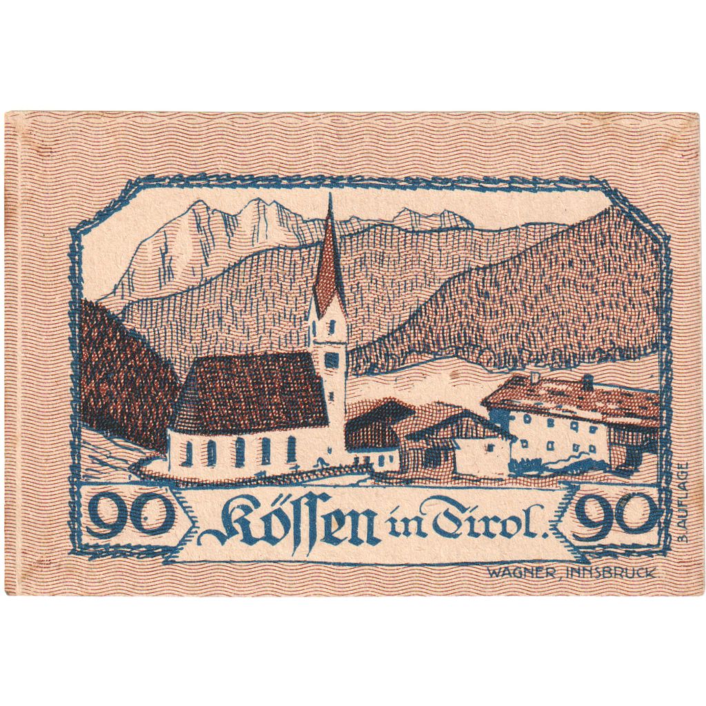 Austria, Kössen, 90 Heller, 1920-12-31, SC