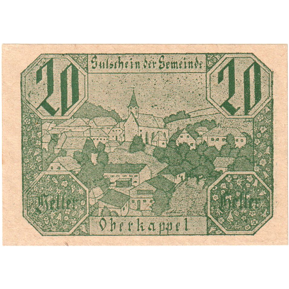 Austria, Oberkappel, 20 Heller, SPL