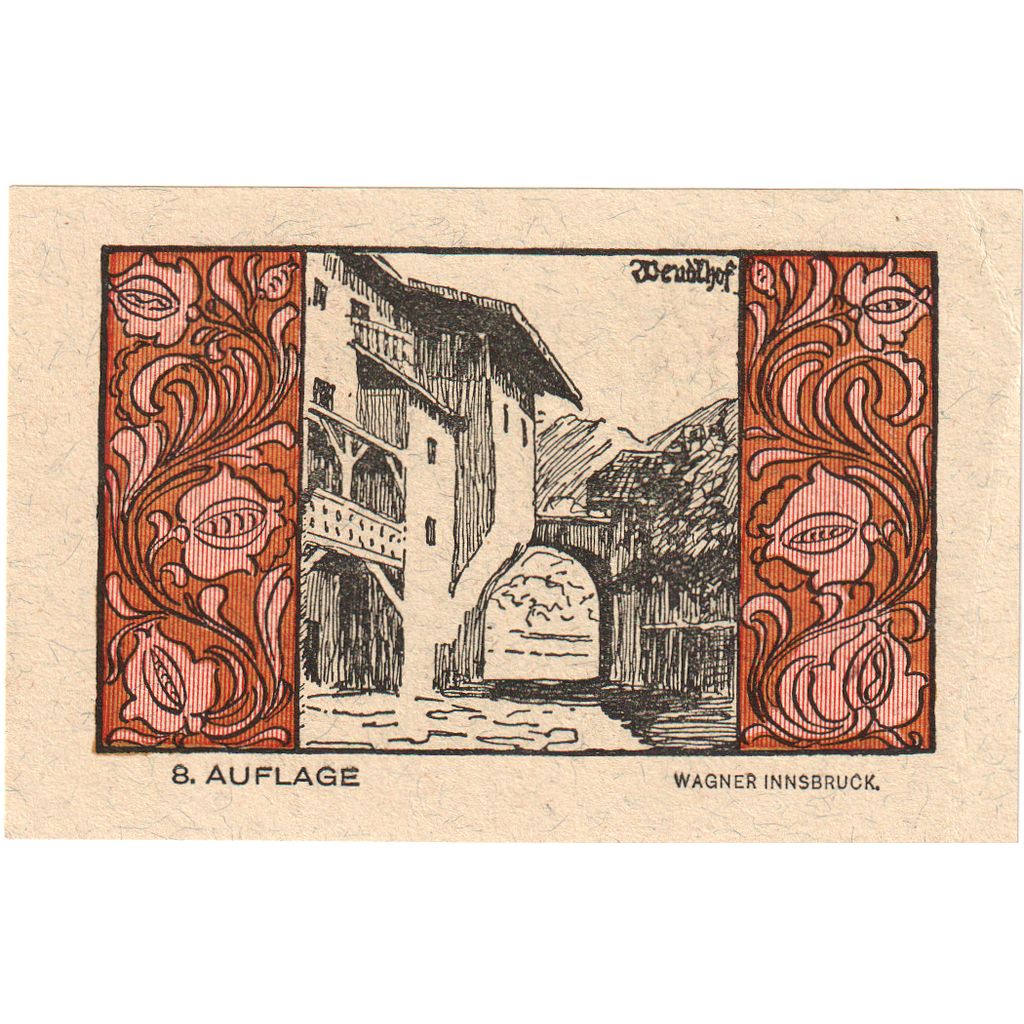 Austria, Telfs, 95 Heller, 1921-01-31, SPL