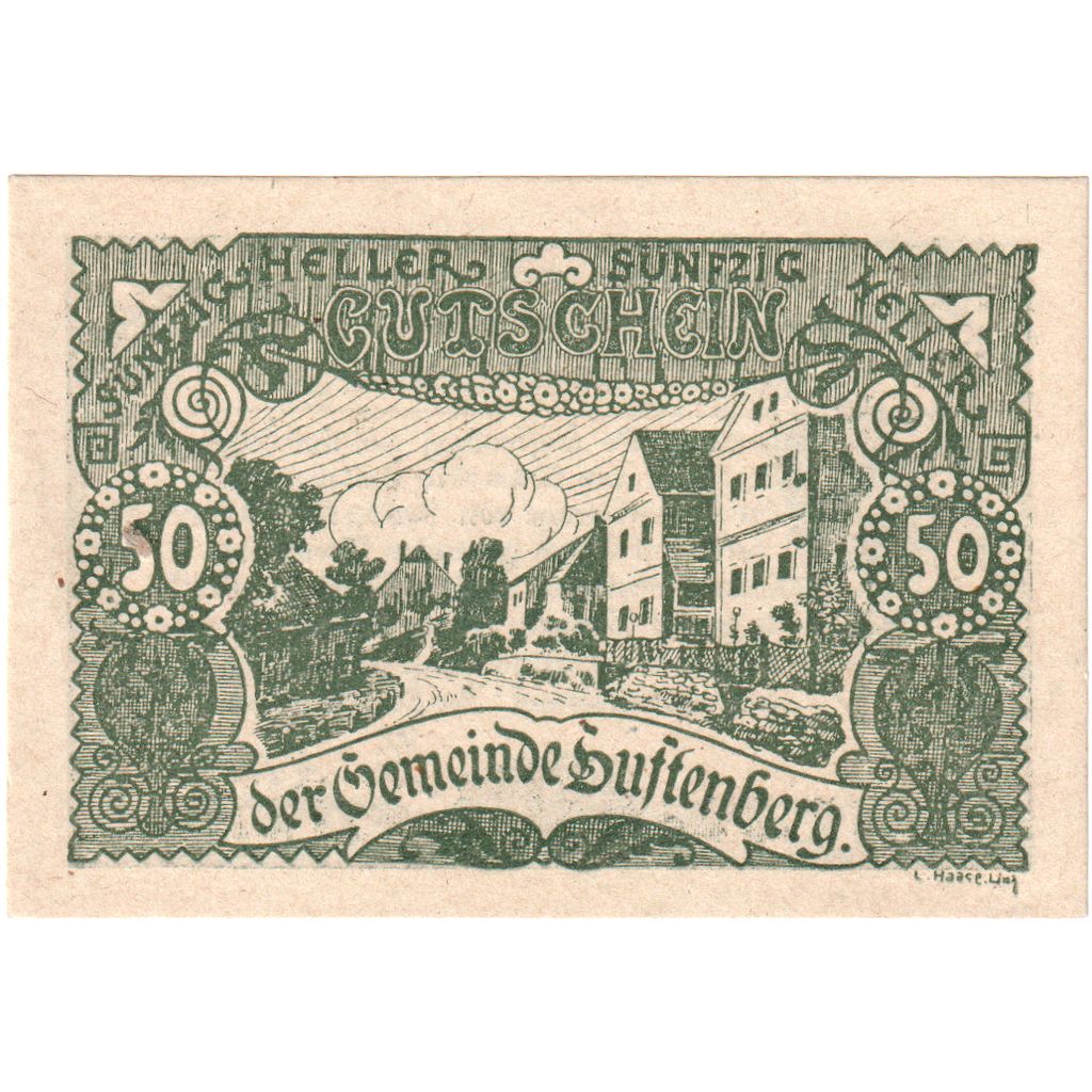 Österreich, Luftenberg, 50 Heller, 1920-12-31, UNZ-