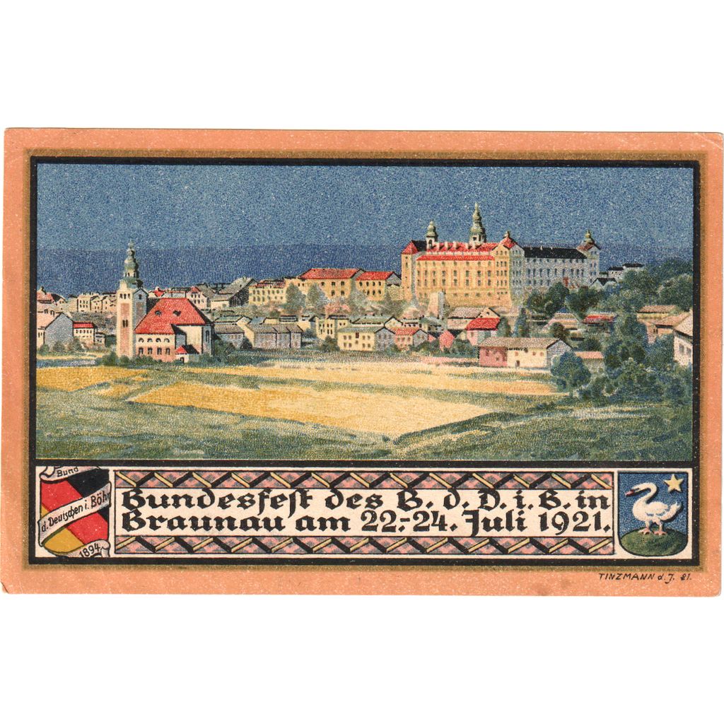 Austria, Braunau, 50 Heller, 1921-07-31, SPL-