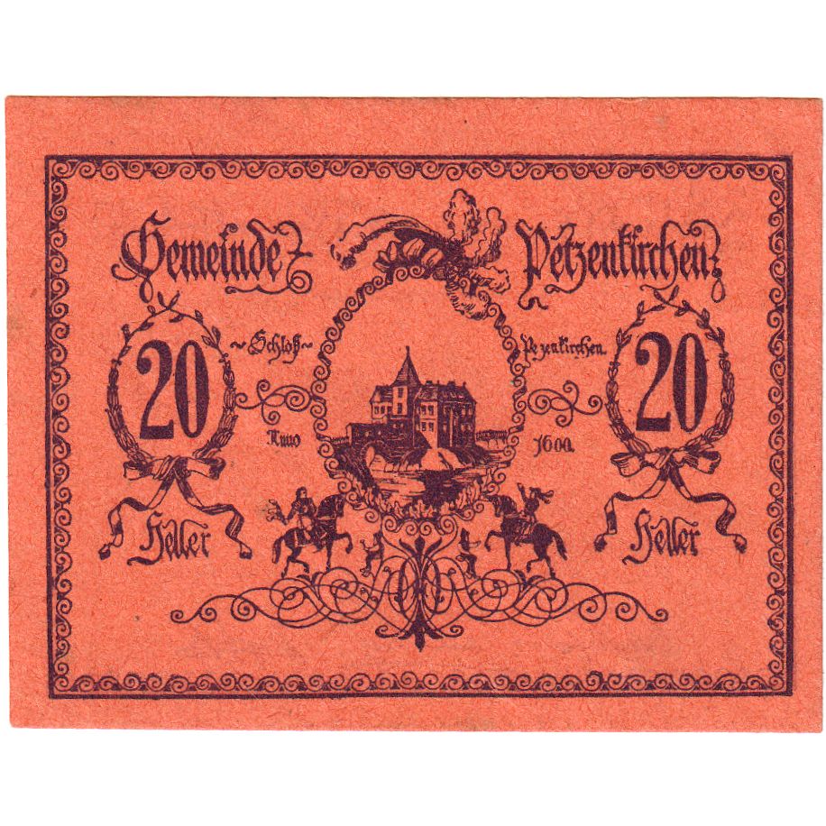 Austria, Petzenkirchen, 20 Heller, 1920-12-31, SPL-