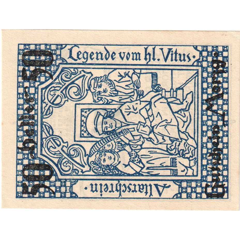 Áustria, Morzg, 50 Heller, 1920-09-30, UNC(63)