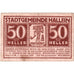 Austria, Hallein, 50 Heller, 1920-01-31, VF(20-25)