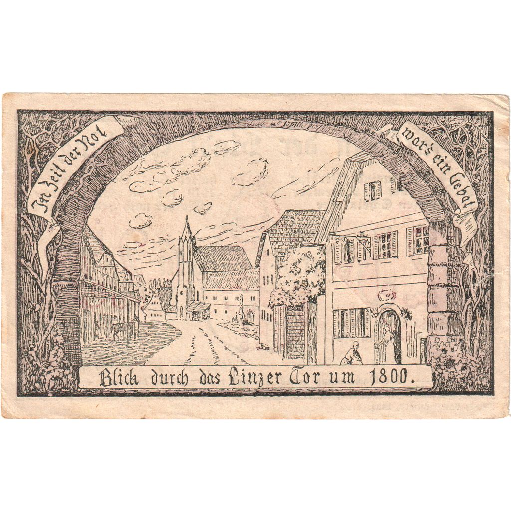 Áustria, Eferding, 25 Heller, EF(40-45)