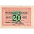 Autriche, Bischofshofen, 20 Heller, 1920-08-31, SPL