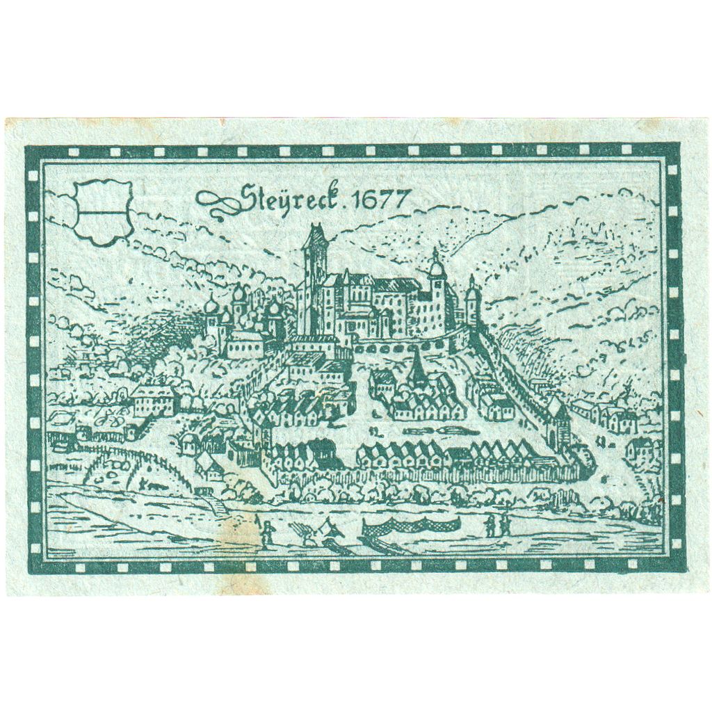 Oostenrijk, Steyregg, 80 Heller, 1920-12-31, SUP