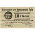 Áustria, Tulln, 10 Heller, 1920-09-30, UNC(63)