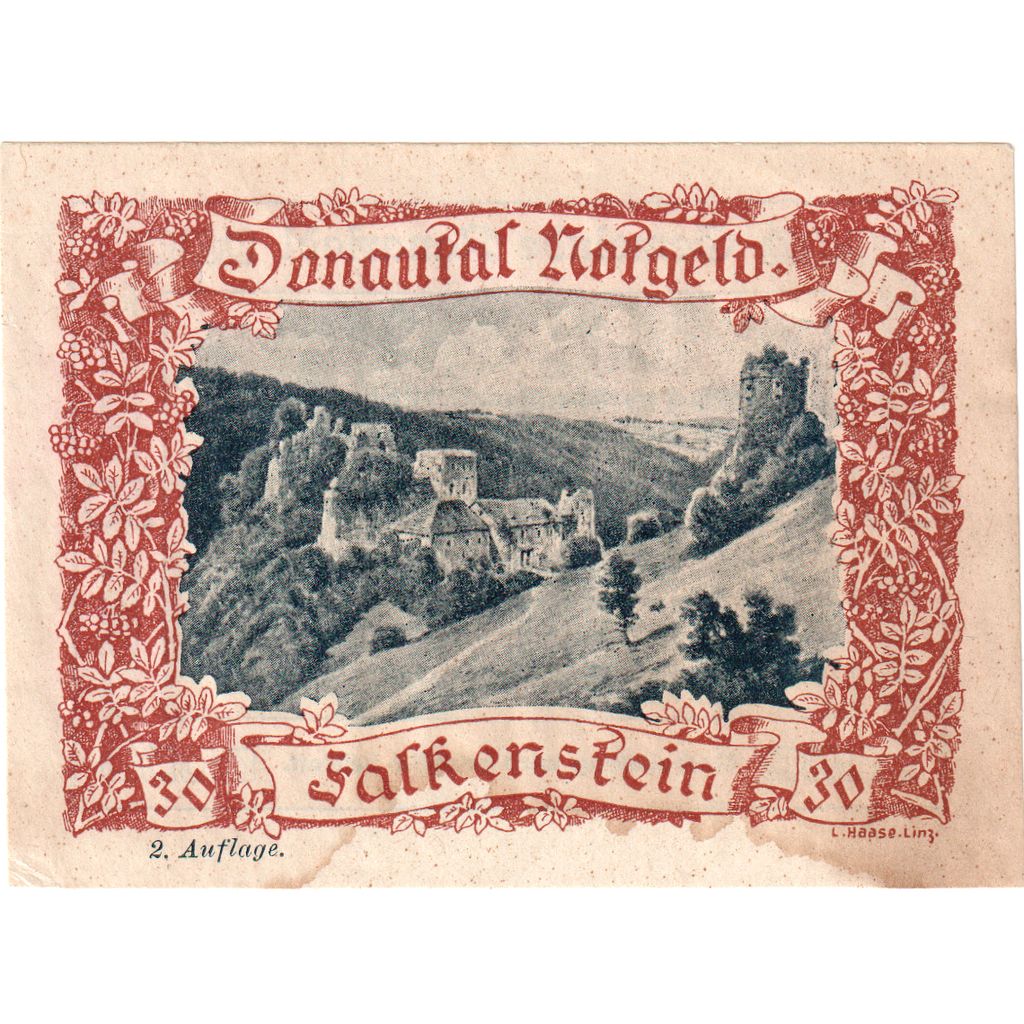 Oostenrijk, Falkenstein, 30 Heller, TTB