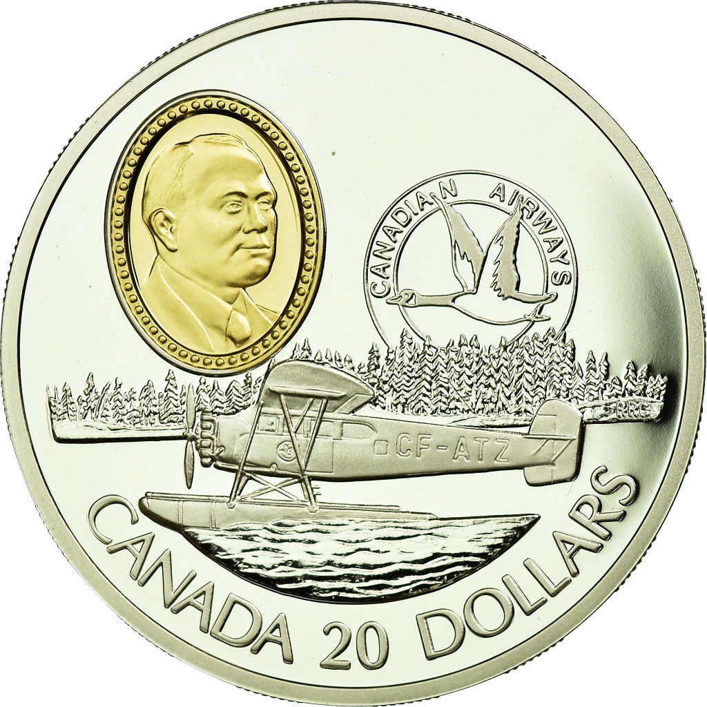 Coin, Canada, Elizabeth II, 20 Dollars, 1993, Royal Canadian Mint, Ottawa