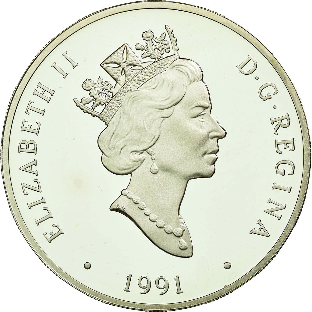 Coin, Canada, Elizabeth II, 20 Dollars, 1991, Royal Canadian Mint, Ottawa