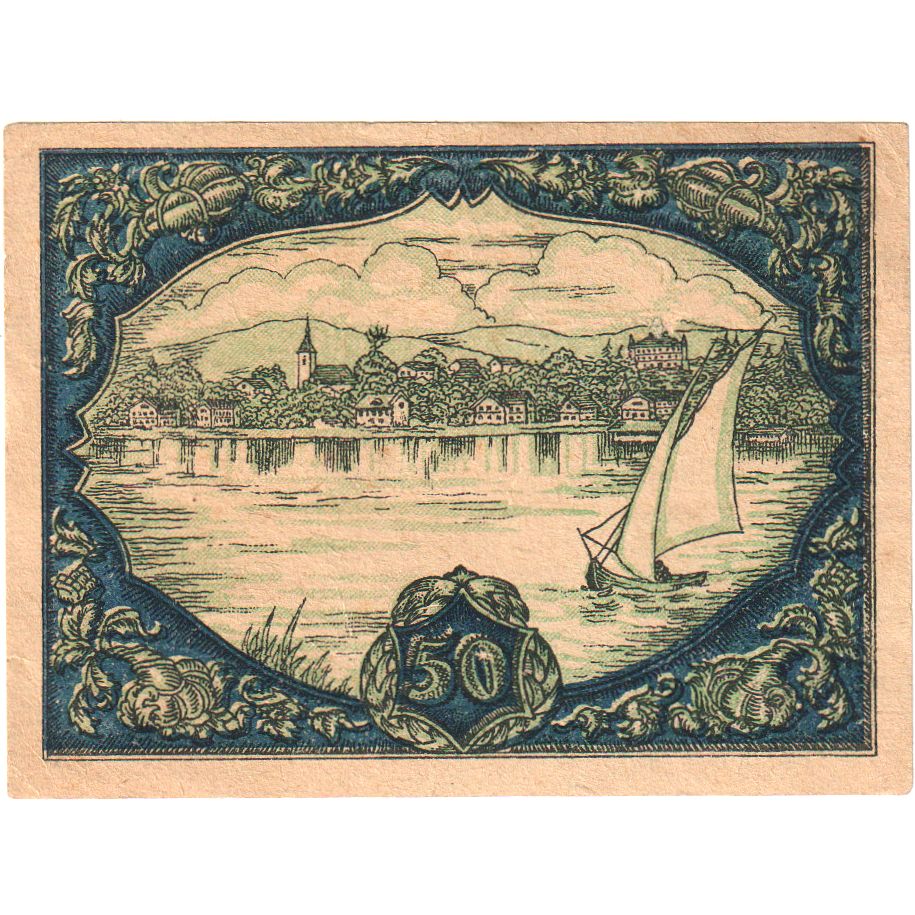 Österreich, Attersee, 50 Heller, VZ