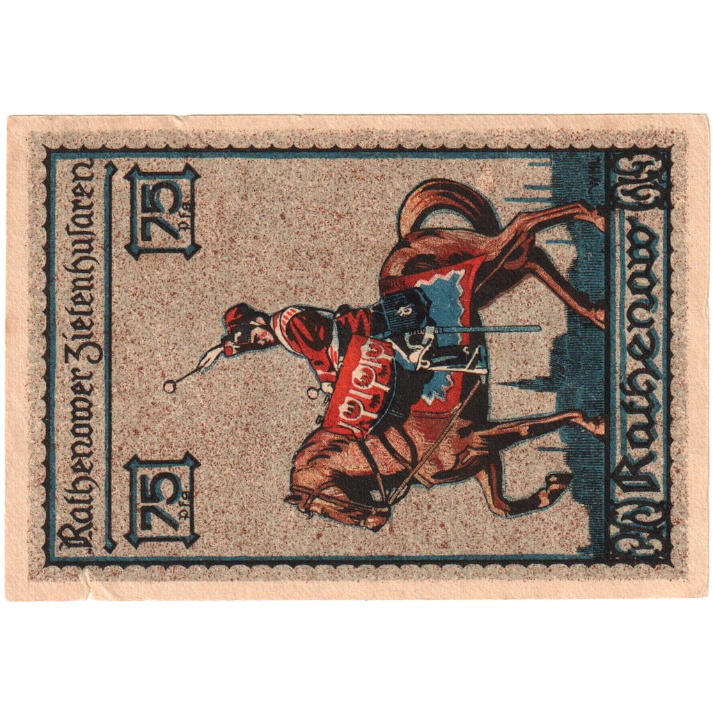 Deutschland, Rathenow, 75 Pfennig, UNZ-