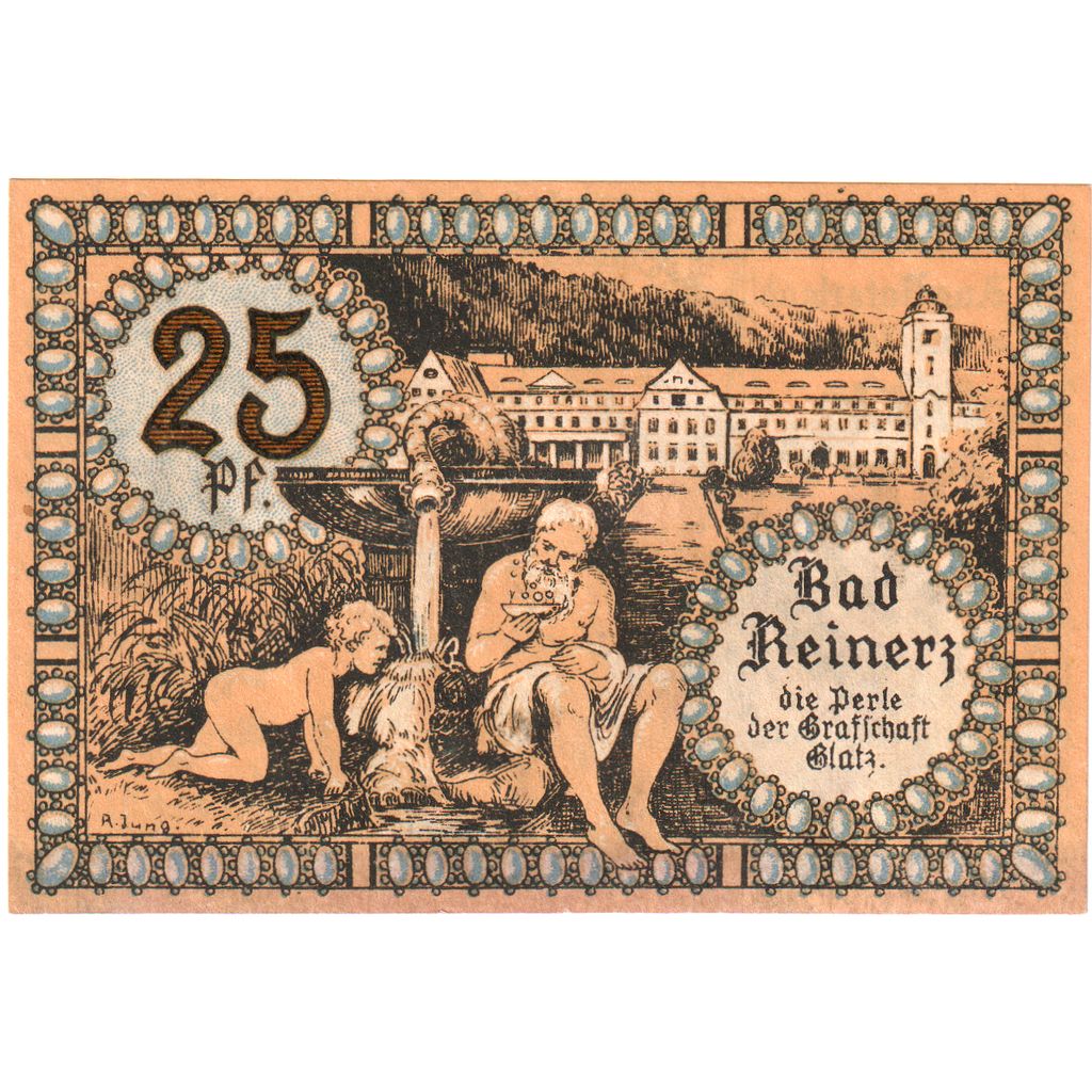 Alemania, Bad Reinerz, 25 Pfennig, 1921-06-01, SC