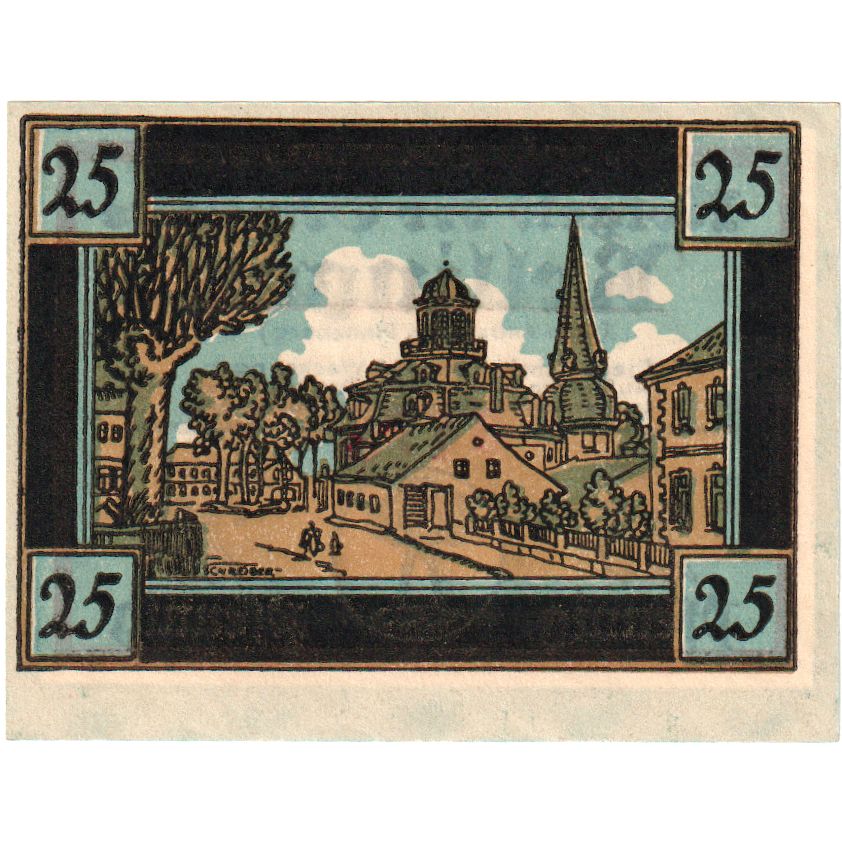 Deutschland, Rellingen, 25 Pfennig, UNZ-