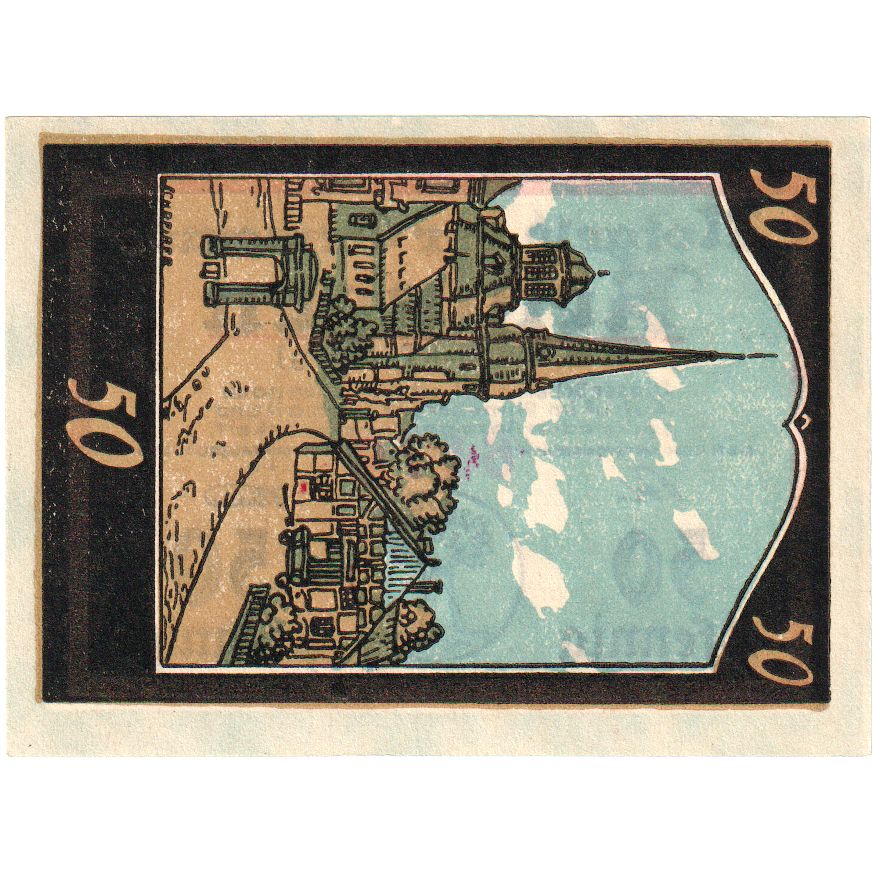 Deutschland, Rellingen, 50 Pfennig, UNZ-