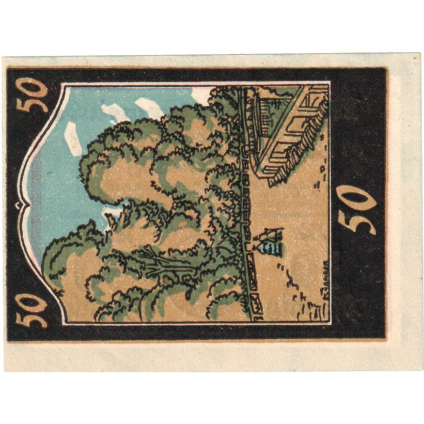 Deutschland, Rellingen, 50 Pfennig, UNZ-