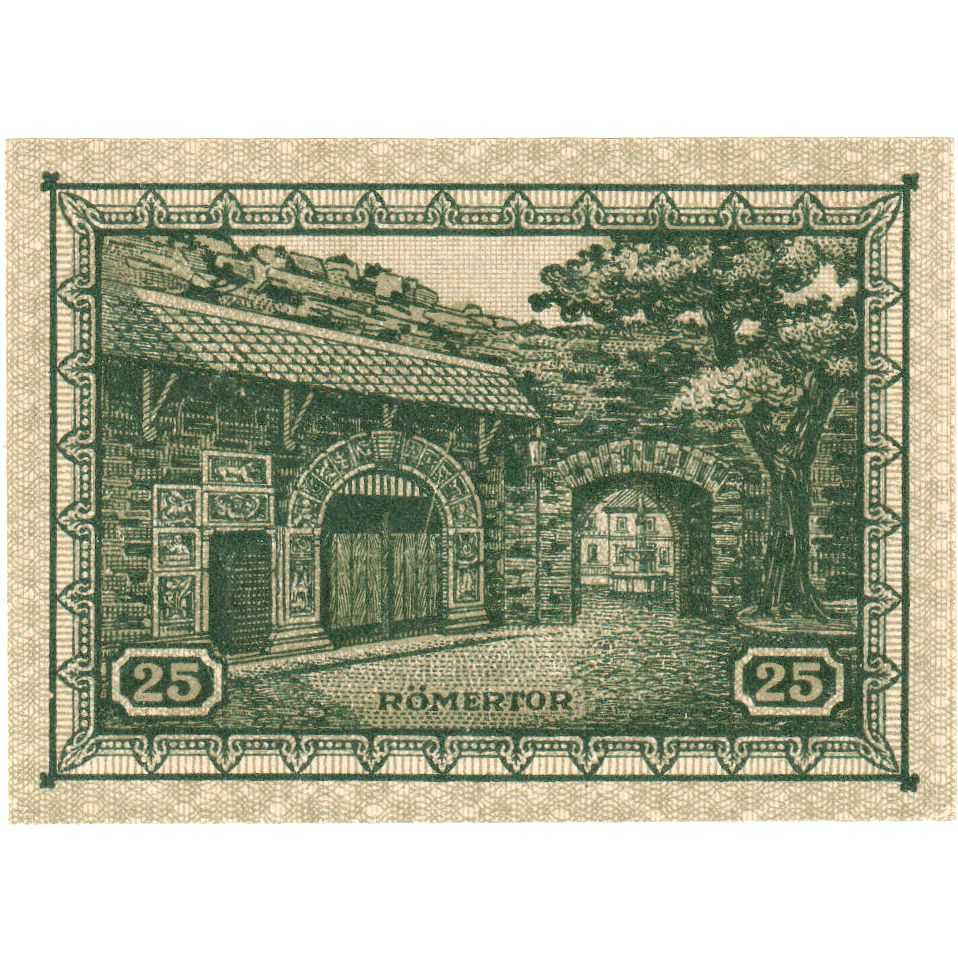 Deutschland, Remagen, 25 Pfennig, UNZ-
