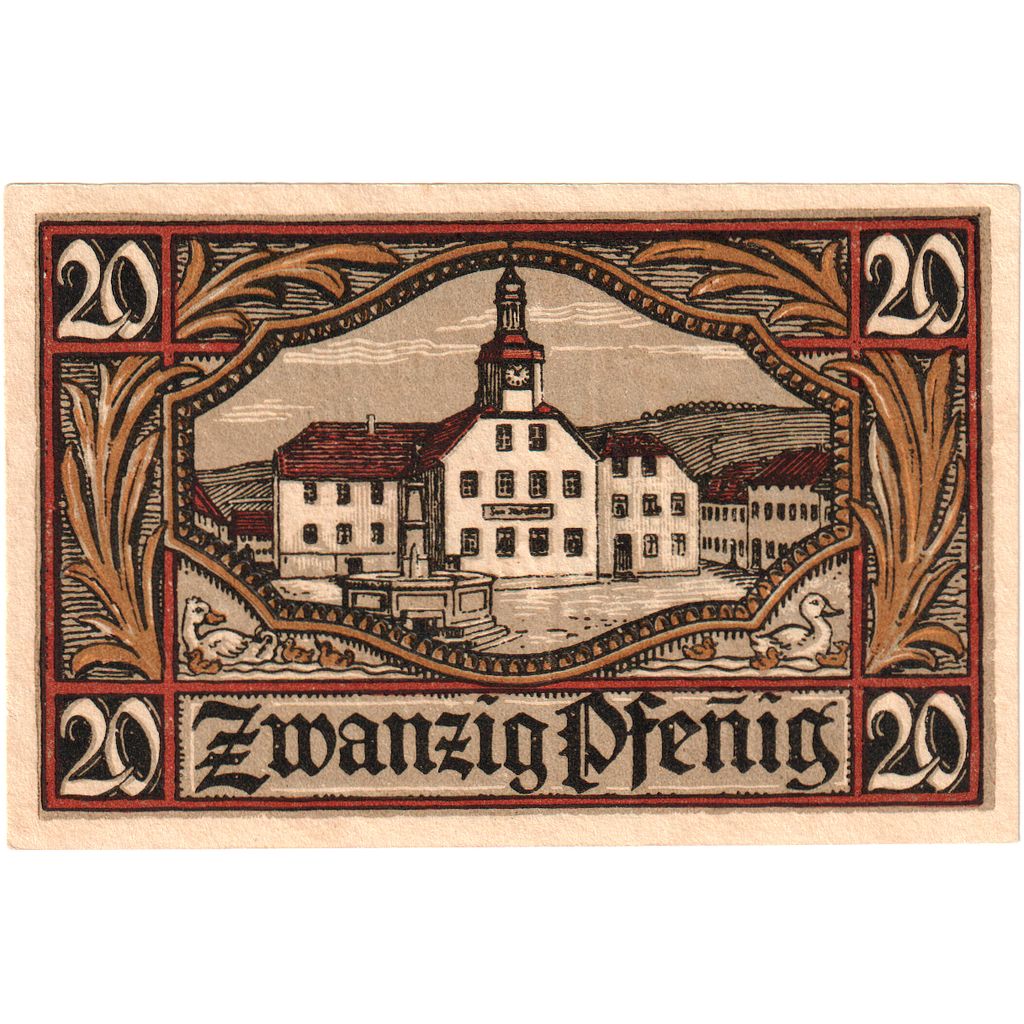 Deutschland, Remda, 20 Pfennig, 1921-07-01, UNZ-