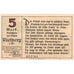 Alemania, Rietberg, 5 Mark, 1921-05-12, SC