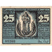 Alemania, Genthin, 25 Pfennig, 1921-07-01, EBC