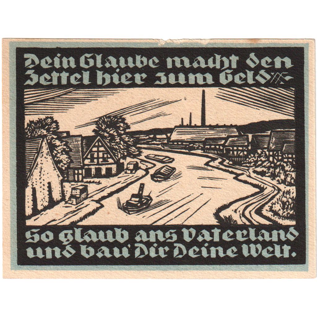 Alemania, Genthin, 25 Pfennig, 1921-07-01, EBC